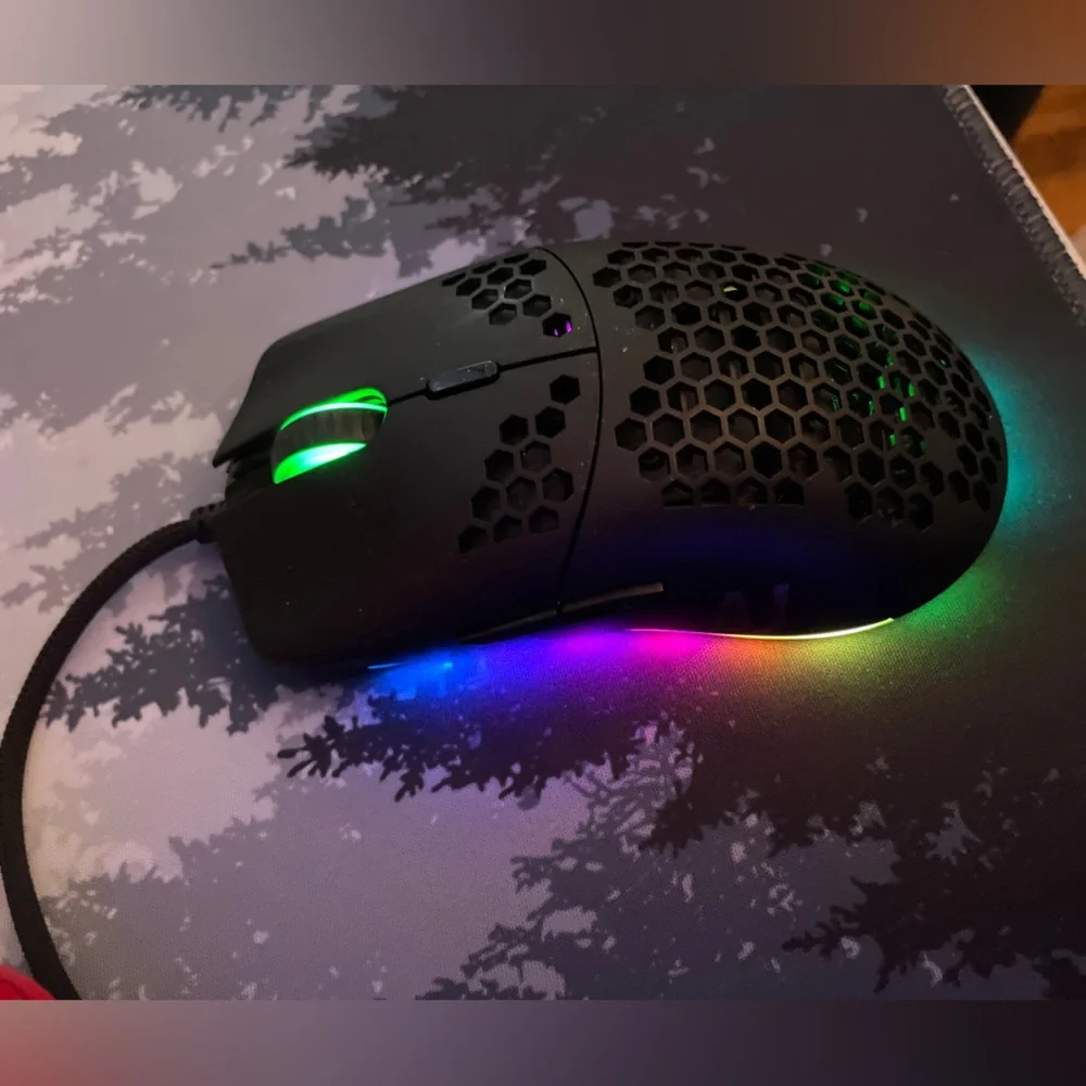 AJ LED Wired Mouse